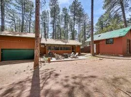 Forest Views & Fire Pit: Cozy Pine Cabin