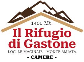 IL RIFUGIO DI GASTONE - Monte Amiata -，位于皮亚诺堡的木屋