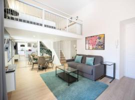 Monte Carlo Monaco Border - Luxury - Cozy - Loft - Mezzanine，位于博索莱伊的酒店