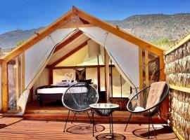 La villa Glamping，位于圣何塞德迈波的豪华帐篷营地