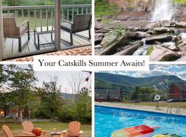 1 Mile to Hunter Mt! Cozy 3 Bedroom，位于亨特的酒店