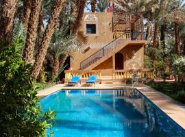 Riad auburge soleil，位于Ksebt nʼAït Hakka的酒店