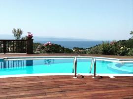Luxury Villa Nefeli w Private Pool In Skiathos，位于特劳洛斯的别墅