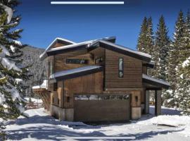 Modern 3BR Chalet with Hot Tub and Mt Quandary Views，位于蓝河的酒店