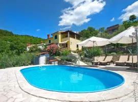 Ferienhaus mit Privatpool für 6 Personen ca 85 qm in Rabac, Istrien Bucht von Rabac