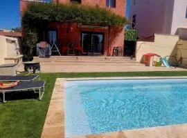 Agréable Villa pour 7 avec vue mer LOGEMENT ENTIER