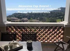 Cap Esterel - Charmant T2 climatisé vue mer 4/5 pers - Piscine - Parking