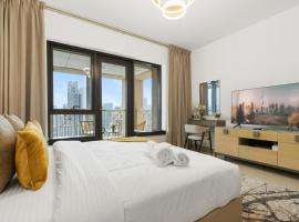 Luxury Studio, 29 Boulevard Burj Khalifa Downtown - Chalet Homes，位于迪拜的木屋