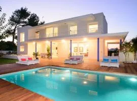 Ferienhaus mit Privatpool für 8 Personen ca 400 qm in San Antoni de Portmany, Ibiza Westküste von Ibiza