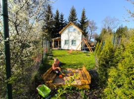 Holiday House Lawendowa Przystań，位于Miszkowice的酒店