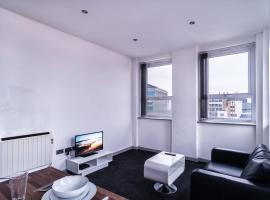 Contemporary 1 Bed Apartment in Central Blackburn，位于布莱克本的公寓