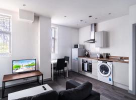 Smart 1 Bedroom Apartment in Blackburn，位于布莱克本的公寓