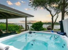 Seaside Retreat w Private Beach Landing