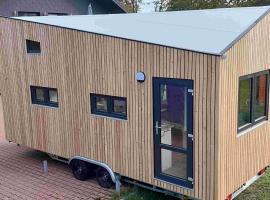 Tiny Haus Blanker Hans auf dem Campingplatz Strandgut，位于库克斯港的豪华帐篷营地