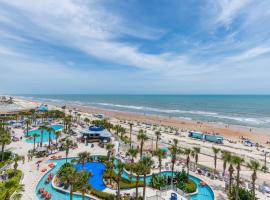 Seventh Floor Serenity, Updated 3BR with OceanFront Private Balcony at The Wyndham Ocean Walk Resort，位于代托纳海滩的酒店