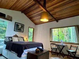 Amazing forest House in the city! Private guest suite - double studio room