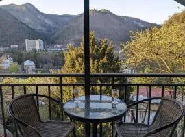 Unforgettable attic with balcony in Borjomi