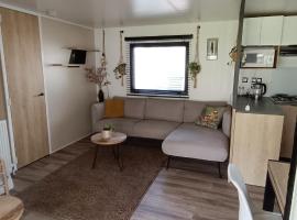 Chalet Cozy Cove te Lauwersoog，位于劳雷尔苏格的木屋