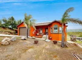 Hot Tub & Expansive Views: Copperopolis Mtn Home