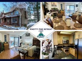 1899- Knotty Pine - Big Bear Lake Retreat home，位于大熊湖的公寓