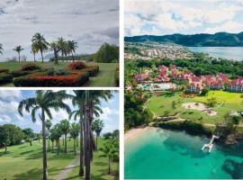 TROPIC Appartements PREMIUM village pierre et vacances vue mer Martinique，位于圣吕斯的酒店