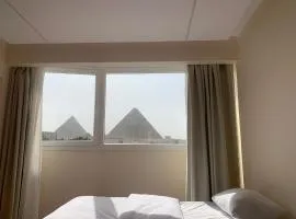 Memphis pyramids view