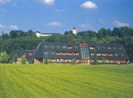 Hotel Belaria，位于摩拉维采河畔赫拉德茨的酒店