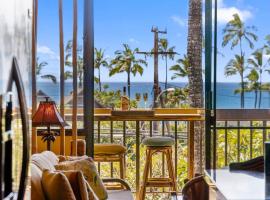Maui Vista 1312- Front Row Eclectic Updated Oceanview S Kihei condo，位于基黑的酒店