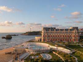 Hôtel du Palais Biarritz, in The Unbound Collection by Hyatt，位于比亚里茨比亚里茨旅游办事处附近的酒店