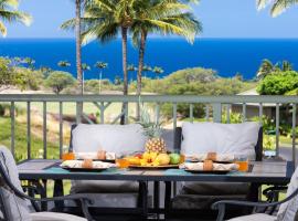 A Sea-nic Escape Scenic 3BR Waiulaula Home with Ocean View，位于哈普那海滩的酒店
