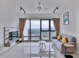 Mosaic 1BR, WIFI, walking distance to Mid Valley JB