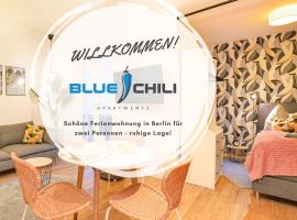 Blue Chili 33 - Modernes & gemütliches Business Apartment am Airport BER，位于舍讷费尔德的公寓