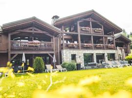Les Chalets d'Adelphine & SPA，位于莱热的酒店