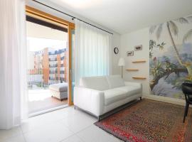 Luxury Apartment con Terrazza, Palestra, CoWork & Box Privato，位于米兰的酒店