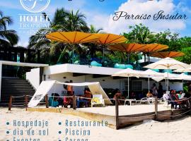热带风情酒店，位于巴鲁岛的酒店