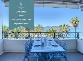 ASC Le Croisette I * 4 pers * Bord de mer，位于戛纳的木屋