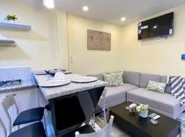 Hermosa suite 3 elegante con jacuzzi