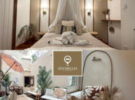 LES SEYCHELLES, T2, Hyper Centre, Cours intérieure，位于马孔的酒店