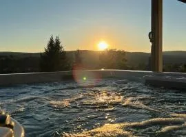 Wellnorama 1 - WellnessFerienhaus mit Pool, Sauna und eigenem Whirlpool mitten in Deutschland