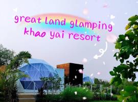 Greatland Glamping Khao Yai Resort，位于Ban Khanong Phra Tai的露营地