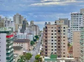 Canto do Forte, Próx. á Praia, Churrasqueira, Ar-cond, Wi-fi ,Vaga de Garagem, Acomoda até 5 pessoas