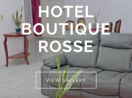 Hotel Boutique Rosse，位于圣佩德罗苏拉拉蒙·比列达·莫拉莱斯国际机场 - SAP附近的酒店