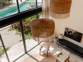 villa bali: 3bd & priv pool，位于图卢姆的酒店