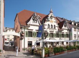 梅耶霍夫酒店，位于罗拉赫的带停车场的酒店