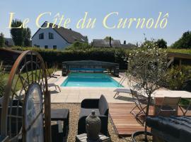 Gîte coquet 2 chambres, 2 salles de douches avec piscine, spa，位于那慕尔的酒店