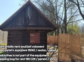 Roubenka- Rybolov pro děti a dospělé，位于波胡达聂芝温泉城的山林小屋