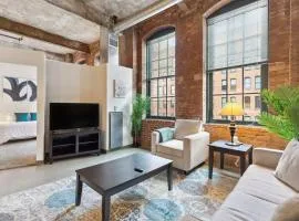 2BR 2BA Historic Loft Retreat With Pool