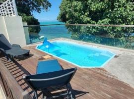 Villa la Perle, piscine privée, vue sur le lagon，位于马埃堡的度假短租房