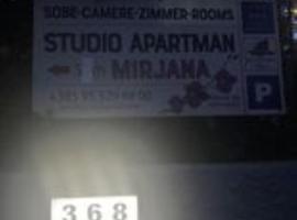 Studio apartman"Mirjana", Podhum 368，位于Podhum的公寓
