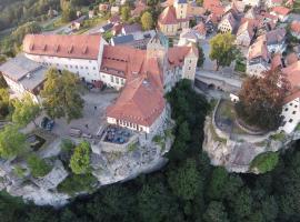 Herberge Burg Hohnstein，位于霍恩斯泰因的酒店